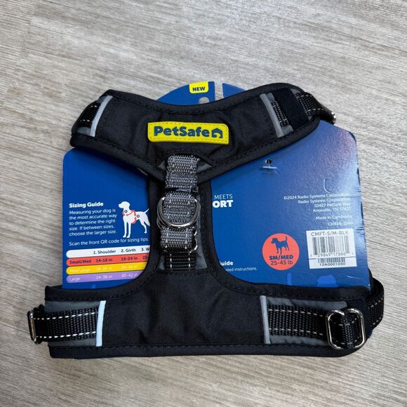 PetSafe Dog Harness Full Support Black S/M 25-45 lbs Full Body Comfort - Picture 2 of 4